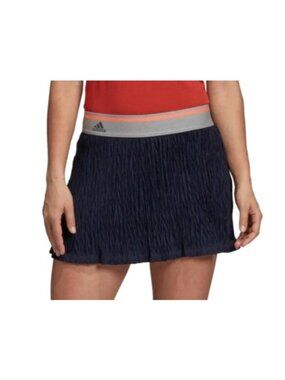 Adidas Women's Sz XL  Matchcode Navy Tennis Skirt With Built-In Shorts